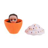 Maxbell Sweet Caramel Cupcake Eyster Dolls Toys with Surprise, Cake Transform to Princess Doll