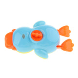 Maxbell Cute Plastic Wind Up Swimming Yellow Duck Kids Baby Bathing Time Water Toy Early Learning