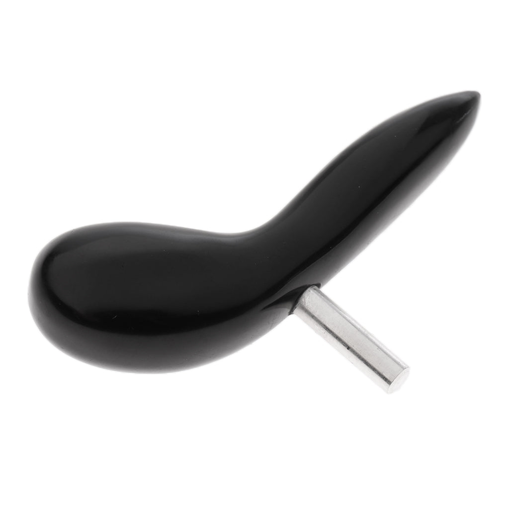 Maxbell Durable Silver Plating Stem Bassoon Holder Bassoon Hand Rest Holder Woodwind Accessory