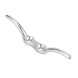 Maxbell 316 Stainless Steel Flagpole Rope Cleat Hook 150mm Boat Mooring Accessories