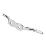 Maxbell 316 Stainless Steel Flagpole Rope Cleat Hook 150mm Boat Mooring Accessories