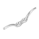 Maxbell 316 Stainless Steel Flagpole Rope Cleat Hook 150mm Boat Mooring Accessories