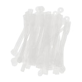 Maxbell Wholesale 50pcs Elastic Cold Perm Salon Hair Roller Hair Styling Sticks Rubber Band