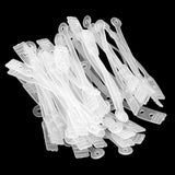 Maxbell Wholesale 50pcs Elastic Cold Perm Salon Hair Roller Hair Styling Sticks Rubber Band