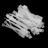 Maxbell Wholesale 50pcs Elastic Cold Perm Salon Hair Roller Hair Styling Sticks Rubber Band