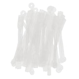 Maxbell Wholesale 50pcs Elastic Cold Perm Salon Hair Roller Hair Styling Sticks Rubber Band