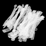 Maxbell Wholesale 50pcs Elastic Cold Perm Salon Hair Roller Hair Styling Sticks Rubber Band