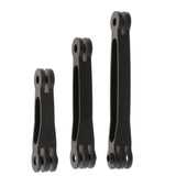 Maxbell 3 in 1 Extension Arm Set Compatible for GoPro Hero Action Cameras Black - Which Allows You to Set Different Angles for Photography or Video