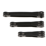 Maxbell 3 in 1 Extension Arm Set Compatible for GoPro Hero Action Cameras Black - Which Allows You to Set Different Angles for Photography or Video