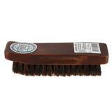 Maxbell Professional Practical HorseHair Shoes Shine Polish Buffing Brush Wooden
