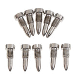 Maxbell 10 Pieces of Set Saxophone Adjustment Sax Screws Saxophone Accessories