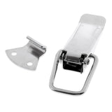 Maxbell Silver 316 Stainless Steel Marine Boat Yacht Locker Anti-Rattle Latch Hatch Door Fastener Clamp Lockable 5" x 1.5"