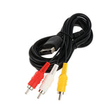 Maxbell For Sega Dreamcast Audio Video Cable Composite RCA Connection AV Cord 1.8m/6ft Length