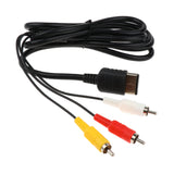 Maxbell For Sega Dreamcast Audio Video Cable Composite RCA Connection AV Cord 1.8m/6ft Length