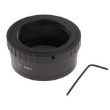 Maxbell T2 Mount Lens Adapter to Micro 4/3 for Olympus Panasonic Cameras Telescope