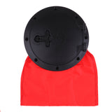 Maxbell Durable Nylon 8 inch Kayak Canoe Hatch Cover Deck Plate & Storage Bag, Deck Loop Pad Eye, Paddle Leash, Screws Accessories
