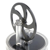 Maxbell Low Temperature Stirling Engine ABS Flywheel Running Motor Educational Toy Conversion of Heat Energy to Mechanical Work