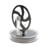 Maxbell Low Temperature Stirling Engine ABS Flywheel Running Motor Educational Toy Conversion of Heat Energy to Mechanical Work