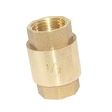 Maxbell Brass 1/2'' Female Thread Spring Vertical Check Valve Hydraulic Control Air Waster Oil Valve