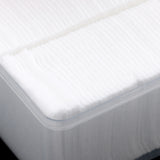 Maxbell 1000pcs/Set Makeup Cotton Pads Squares, Face Cleaning Wipe Tissue Nail Art Remover Cleanser Pads Organic