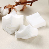 Maxbell 1000pcs/Set Makeup Cotton Pads Squares, Face Cleaning Wipe Tissue Nail Art Remover Cleanser Pads Organic