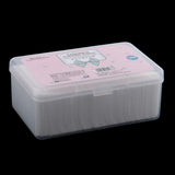 Maxbell 1000pcs/Set Makeup Cotton Pads Squares, Face Cleaning Wipe Tissue Nail Art Remover Cleanser Pads Organic