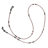 Maxbell Fashion Beaded Reading Glasses Spectacles Sunglasses Eyewear Neck Cord Chain Holder for Women