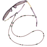 Maxbell Fashion Beaded Reading Glasses Spectacles Sunglasses Eyewear Neck Cord Chain Holder for Women