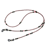 Maxbell Fashion Beaded Reading Glasses Spectacles Sunglasses Eyewear Neck Cord Chain Holder for Women