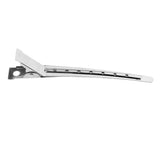 Maxbell 12 Pcs Pro Stainless Steel Duck Teeth Hair Clips Clamps Hairdressing Salon Hair Grip Crocodile DIY Accessories Hairpins-Non-Slip