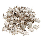 Maxbell 50Pcs Gothic Skull Metal Rivets Claw Studs for Shoulder Bags Clothes Hats Leather Decor