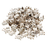 Maxbell 50Pcs Gothic Skull Metal Rivets Claw Studs for Shoulder Bags Clothes Hats Leather Decor