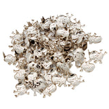 Maxbell 50Pcs Gothic Skull Metal Rivets Claw Studs for Shoulder Bags Clothes Hats Leather Decor