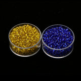 Maxbell 4200Pcs Wholesale 12 Colors Crystal Glass Loose Spacer Beads DIY Crafts 2mm