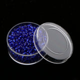 Maxbell 4200Pcs Wholesale 12 Colors Crystal Glass Loose Spacer Beads DIY Crafts 2mm