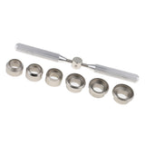 Maxbell Premium 5537 Watch Case Opener Watch Repair Making Repair Tool 7pcs Kit Accessories