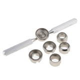 Maxbell Premium 5537 Watch Case Opener Watch Repair Making Repair Tool 7pcs Kit Accessories