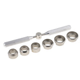 Maxbell Premium 5537 Watch Case Opener Watch Repair Making Repair Tool 7pcs Kit Accessories