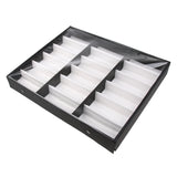 Maxbell 18 Slots Sunglasses Organizer Multiple Eyeglasses Eyewear Display Collection Case Glasses Storage Holder Box