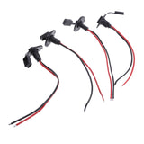 Maxbell Set of 4 16AWG SAE Extension Cable Connector Quick Disconnect Wire Harness