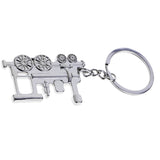 Maxbell Steam Train Locomotive Metal Keychains Keyring Key Chains for Men Women Bag