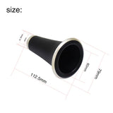 Maxbell 1 PC Clarinet Bell Drop B Black Tube for Clarinet Replacement Parts