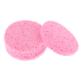 Maxbell 10pcs Facial Wash Pad Makeup Remover Cleaning Sponge Puff Exfoliator Scrub
