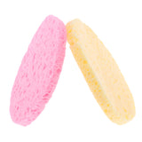 Maxbell 10pcs Facial Wash Pad Makeup Remover Cleaning Sponge Puff Exfoliator Scrub