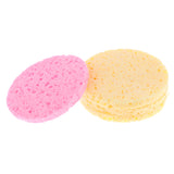 Maxbell 10pcs Facial Wash Pad Makeup Remover Cleaning Sponge Puff Exfoliator Scrub