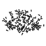 Maxbell Lot 150Pcs Carp Fishing Buffer Beads Chod Hair Rig Knot Buffer Beads Tulip Beads Terminal Tackle