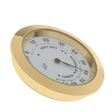 Maxbell Finest Metal Round Acoustic Guitars Hygrometer Humidity Meter Moisture Monitor