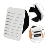 Maxbell Reusable False Lashes Holder Pad With Tape for Eyelash Extensions Make Up Tools