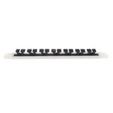 Maxbell 2x VERTICAL 7-ROD STORAGE ROD RACK - Rubber Fishing Rod Holder Wall Mounted