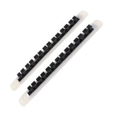 Maxbell 2x VERTICAL 7-ROD STORAGE ROD RACK - Rubber Fishing Rod Holder Wall Mounted